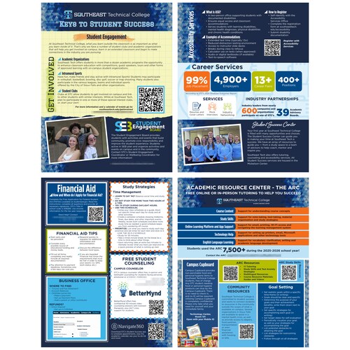 Keys to Student Success four-page resource booklet layout