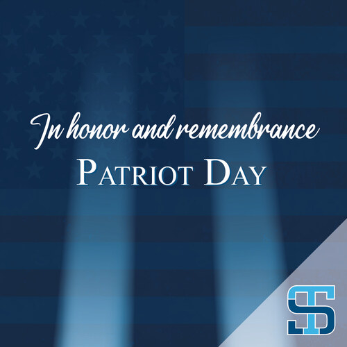 Patriot Day, in honor and remembrance social media post