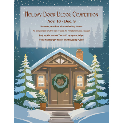 Door Decor for Christmas