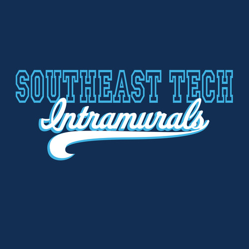 Southeast Tech Intramurals athletic lettering